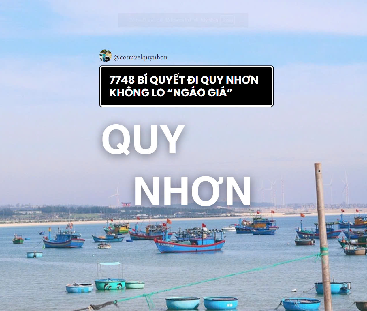 7748 Bí Quyết Du Lịch Quy Nhơn Không Lo Ngáo Giá